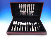 Wedgwood by International Sterling Silver Flatware Service for 8 Dinner 51 pcs