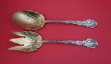 Versailles by Gorham Sterling Silver Salad Serving Set GW shell bowl 11"