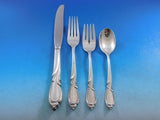 Rhapsody by International Sterling Silver Flatware Service for 12 Set 95 pieces