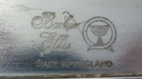 Ellis Barker Silverplate Serving Dish Small Pierced 6 1/4" x 4 1/2" x 2" (#2628)