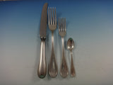 Old Italian 800 Silver Flatware Dinner Set For 12 Service 101 Pieces Italy