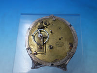 Lap Over Edge Acid Etched by Tiffany Sterling Silver Clock by VAP Brevet #6021
