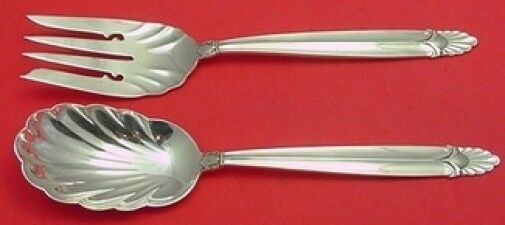 Empress by International Sterling Silver Salad Serving Set All Sterling 9"