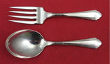 Lady Diana by Towle Sterling Silver Baby Set 2pc Original 4 1/4" Infant Heirloom