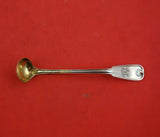 Palm by Tiffany and Co Sterling Silver Mustard Ladle Gold Washed Orig 4" Serving