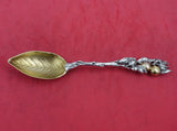 Gorham Sterling Silver Grapefruit Spoon w/GW Grapefruit Leaf Bowl #H38 Pat. 1891