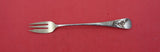 Applied Metals by Gorham Sterling Silver Cocktail Fork #6 Lt GW w/plant 6 1/8"