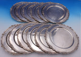Shell and Thread by Tane Mexican Sterling Silver Charger Plate Set 12pc (#7696)