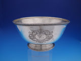 Gadroon by Frank Whiting Monogrammed Sterling Silver Fruit Bowl (#4176)