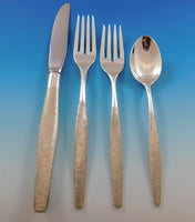 Florentine by Kirk Sterling Silver Flatware Set for 12 Service 54 pieces Matte