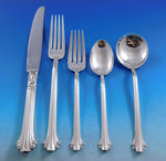 Silver Plumes by Towle Sterling Silver Flatware Set for 8 Service 49 pcs Dinner