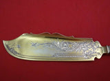 Cluny by Gorham Sterling Silver Ice Cream Slice HH AS Gold Washed Bright-Cut 12"