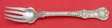English King by Tiffany and Co Sterling Silver Fish Fork with Wavy Tines 6 1/2"