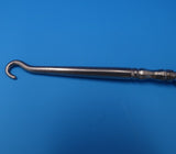 Irian by Wallace Sterling Silver Button Hook 6 1/2" Circa 1902 (#7540) HH WS