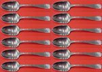 Etruscan by Gorham Sterling Silver Demitasse Spoon Set 12 pieces 4 1/4"