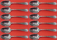 Etruscan by Gorham Sterling Silver Demitasse Spoon Set 12 pieces 4 1/4"
