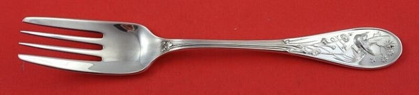 Audubon by Tiffany and Co Sterling Silver Dessert Fork Rounded Tines 6 1/4"