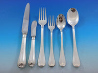 Meridiani by Ricci 925 Sterling Silver Flatware Set Service 48 Pieces Italy