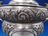 Martin Hall and Co English Victorian Sterling Silver Trophy w/ 3-D Horse (#7577)