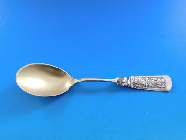 Fontainebleau by Gorham Sterling Silver Ice Cream Spoon GW Frosted Orig 5 3/4"