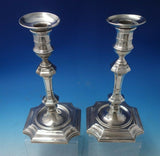 Sterling Silver Candlestick Pair #2623 10 1/8" x 5 3/8" c.1920 (#5463)
