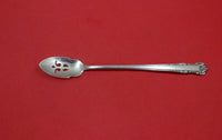 English Shell by Lunt Sterling Silver Olive Spoon Pierced Long 7 3/8" Custom