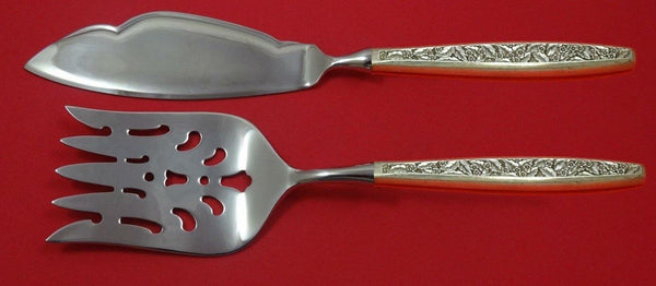Valencia by International Sterling Silver Fish Serving Set 2 Piece Custom HHWS