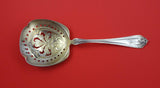 Duchess by Whiting Sterling Silver Pea Spoon light GW pierced w/ design 8 5/8"