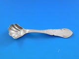 Dew Drop by Shiebler Sterling Silver Master Salt Spoon Shell Bowl 4" Antique