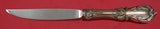 Burgundy by Reed & Barton Sterling Silver Steak Knife Not Serrated Custom 8"