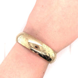 14k Yellow Gold Bangle Bracelet Jewelry 15.53dwt (#J5962)