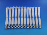 Acorn by Georg Jensen Sterling Silver Butter Spreader HH AS Paddle Set 12 pcs 6"