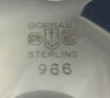 Chantilly by Gorham Sterling Silver Candy Dish #966 Heart Shaped w/ Feet (#0319)