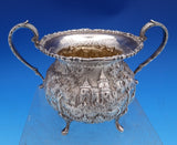 Baltimore Rose by Schofield Sterling Silver Sugar Creamer Set 2pc (#8479)