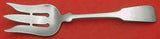 Fiddle by Porter Blanchard Sterling Silver Salad Serving Fork with Bar 9"