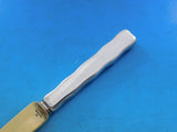 Lap Over Edge Acid Etched by Tiffany Sterling Dessert Knife GW HHAS w/ Fruit