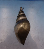 Pompeian Shell Sterling Silver Pendant 3" (#7319)