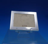 Tiffany and Co Italian Sterling Silver Desk Calendar Frame 3 3/4" x 2 7/8" #6565