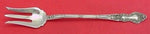 Meadow Rose by Wallace Sterling Silver Pickle Fork 3 Tine 5 3/4" Serving Vintage