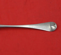 English Georgian Sterling Silver Dinner Spoon 8" w/Knights Arm Date 1856 on Back