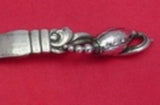 Blossom by Georg Jensen Sterling Silver Fish Serving Fork Pierced with Dolphins