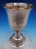 Judaica by Buccellati .925 Silver Goblet / Kiddush Cup Star of David (#8485)