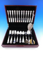 Alhambra by Whiting Sterling Silver Flatware Set 12 Service 43 pieces