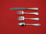 Queen Anne Plain by Dominick and Haff Sterling Silver Regular 4-pc Setting