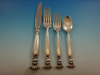 Romance of the Sea by Wallace Sterling Silver Flatware Set 12 Service 51 Pcs