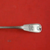 Palm by Tiffany and Co Sterling Silver Mustard Ladle Gold Washed Orig 4" Serving