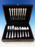Spanish Baroque by Reed and Barton Sterling Silver Flatware Set 8 Service 32 pcs