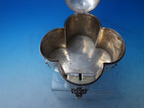 Austrian Sterling Silver Tea Caddy Brite Cut Eagle Finial c.1890 Vintage (#5982)