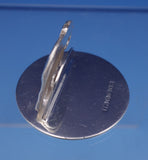 English Estate Sterling Silver Place Card Holder w/ Elephant Circa 2001 (#3165)