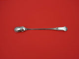 La Rochelle by International Sterling Olive Spoon pierced foliage long 8 1/4"